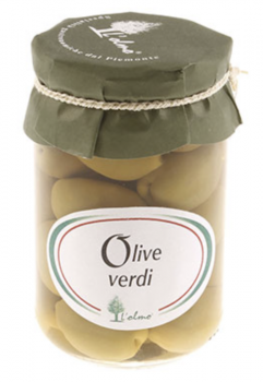 Olive verdi giganti, salamoia, 300 g
